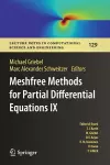Meshfree Methods for Partial Differential Equations IX cover