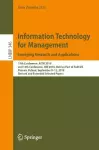 Information Technology for Management: Emerging Research and Applications cover