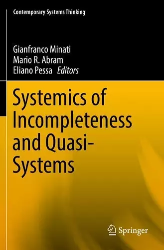 Systemics of Incompleteness and Quasi-Systems cover