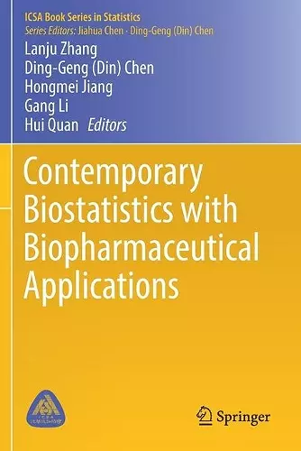 Contemporary Biostatistics with Biopharmaceutical Applications cover