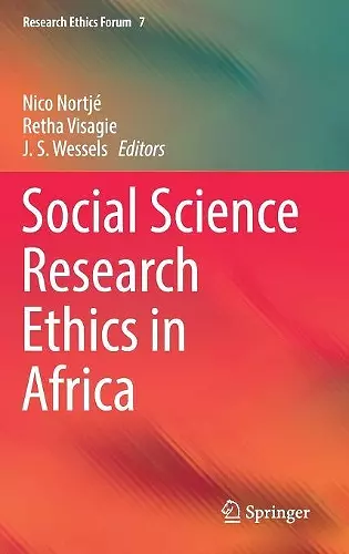 Social Science Research Ethics in Africa cover