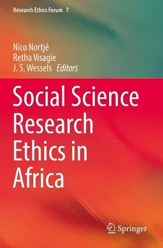 Social Science Research Ethics in Africa cover