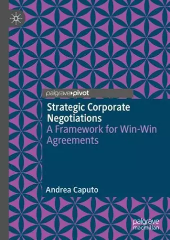 Strategic Corporate Negotiations cover