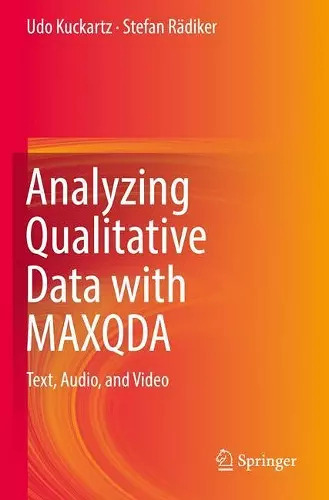 Analyzing Qualitative Data with MAXQDA cover