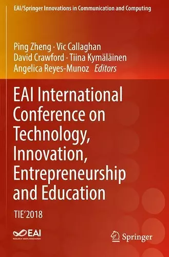 EAI International Conference on Technology, Innovation, Entrepreneurship and Education cover
