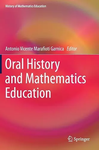 Oral History and Mathematics Education cover