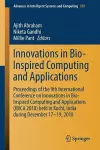 Innovations in Bio-Inspired Computing and Applications cover