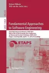 Fundamental Approaches to Software Engineering cover