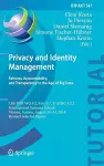 Privacy and Identity Management. Fairness, Accountability, and Transparency in the Age of Big Data cover