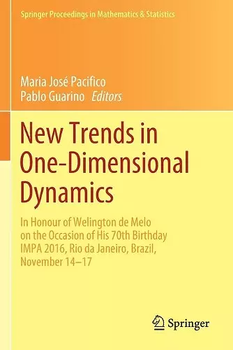 New Trends in One-Dimensional Dynamics cover