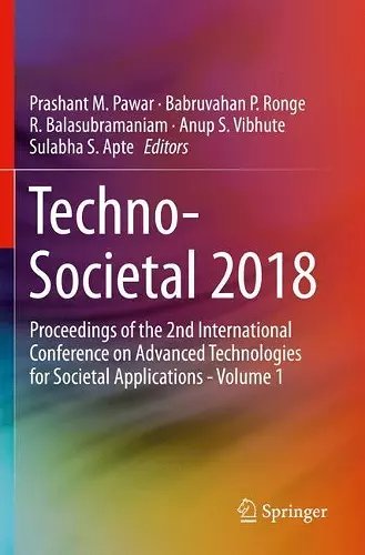 Techno-Societal 2018 cover