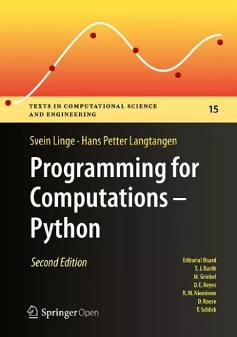 Programming for Computations - Python cover