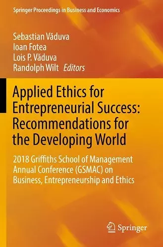 Applied Ethics for Entrepreneurial Success: Recommendations for the Developing World cover