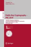 Public-Key Cryptography – PKC 2019 cover