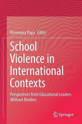 School Violence in International Contexts cover