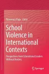 School Violence in International Contexts cover