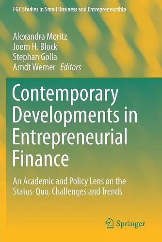 Contemporary Developments in Entrepreneurial Finance cover