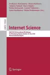 Internet Science cover