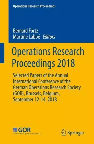 Operations Research Proceedings 2018 cover