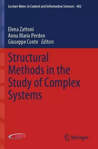 Structural Methods in the Study of Complex Systems cover