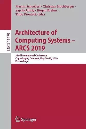 Architecture of Computing Systems – ARCS 2019 cover