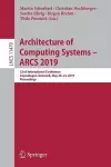 Architecture of Computing Systems – ARCS 2019 cover