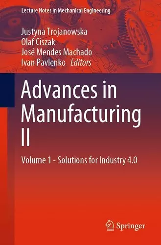 Advances in Manufacturing II cover