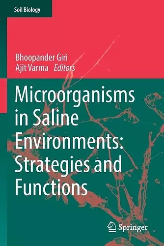 Microorganisms in Saline Environments: Strategies and Functions cover