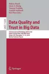 Data Quality and Trust in Big Data cover