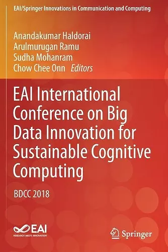 EAI International Conference on Big Data Innovation for Sustainable Cognitive Computing cover