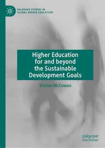 Higher Education for and beyond the Sustainable Development Goals cover