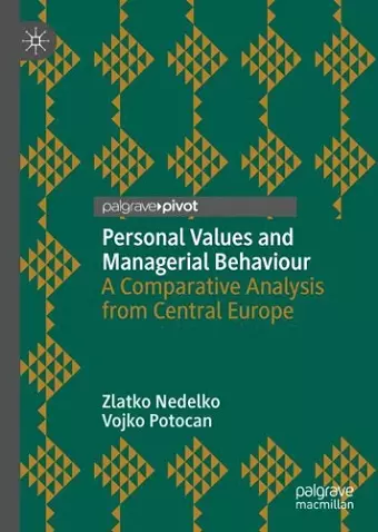 Personal Values and Managerial Behaviour cover