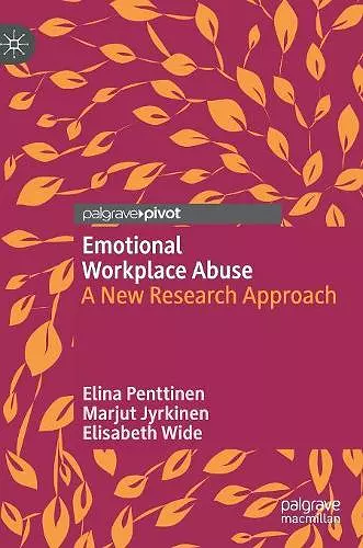 Emotional Workplace Abuse cover