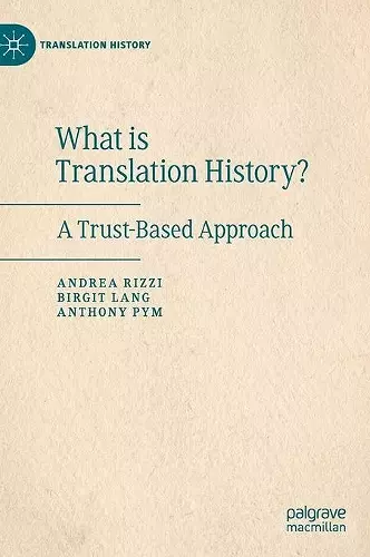 What is Translation History? cover