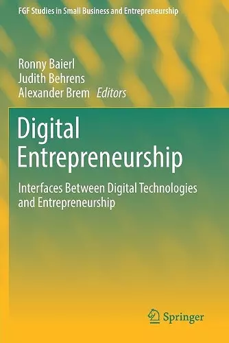 Digital Entrepreneurship cover