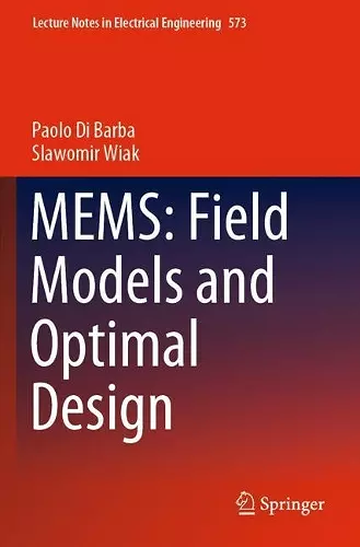 MEMS: Field Models and Optimal Design cover