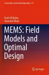 MEMS: Field Models and Optimal Design cover