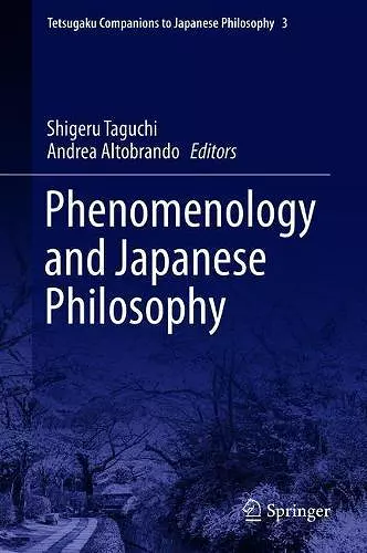 Tetsugaku Companion to Phenomenology and Japanese Philosophy cover