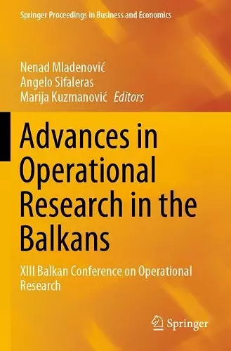 Advances in Operational Research in the Balkans cover