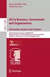 HCI in Business, Government and Organizations. Information Systems and Analytics cover