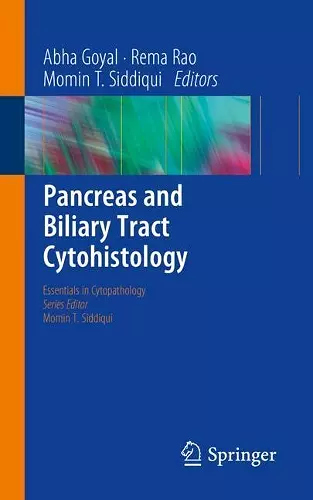 Pancreas and Biliary Tract Cytohistology cover