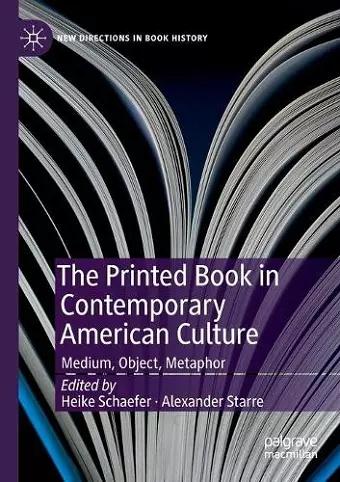 The Printed Book in Contemporary American Culture cover