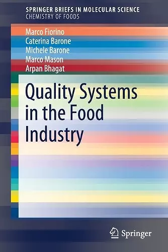 Quality Systems in the Food Industry cover