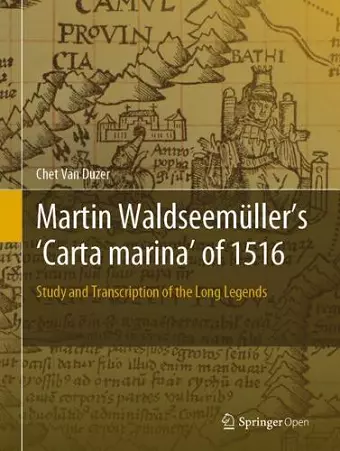 Martin Waldseemüller’s 'Carta marina' of 1516 cover