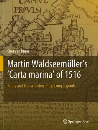 Martin Waldseemüller’s 'Carta marina' of 1516 cover