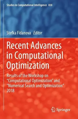 Recent Advances in Computational Optimization cover
