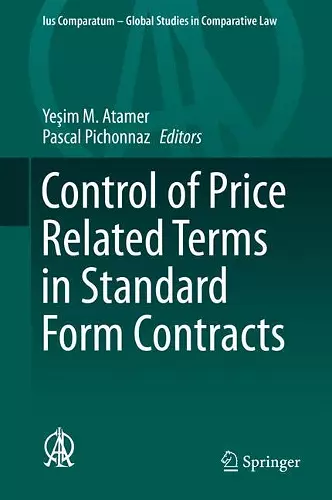 Control of Price Related Terms in Standard Form Contracts cover