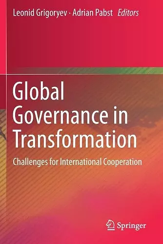 Global Governance in Transformation cover