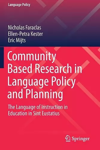 Community Based Research in Language Policy and Planning cover