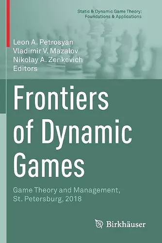 Frontiers of Dynamic Games cover